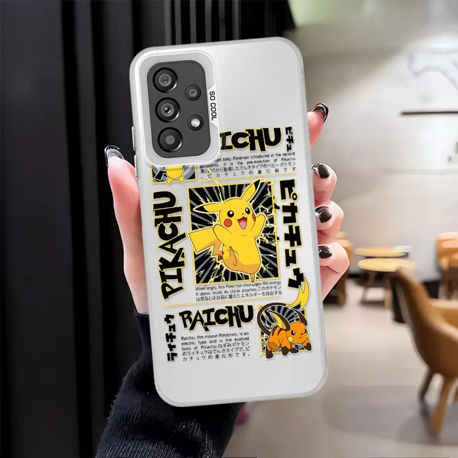 Poke-monS Pika-chuS Gen-garS Funda trasera para teléfono Xiaomi Redmi A1 A2 Plus 13C 9C K60 9T 12C 10C 14C A5 - imagen 5