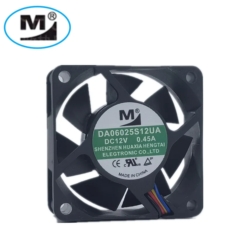 DA06025S12UA DC 12V 0.45a 6025 6cm convertidor de frecuencia ventilador de refrigeración del chasis del servidor