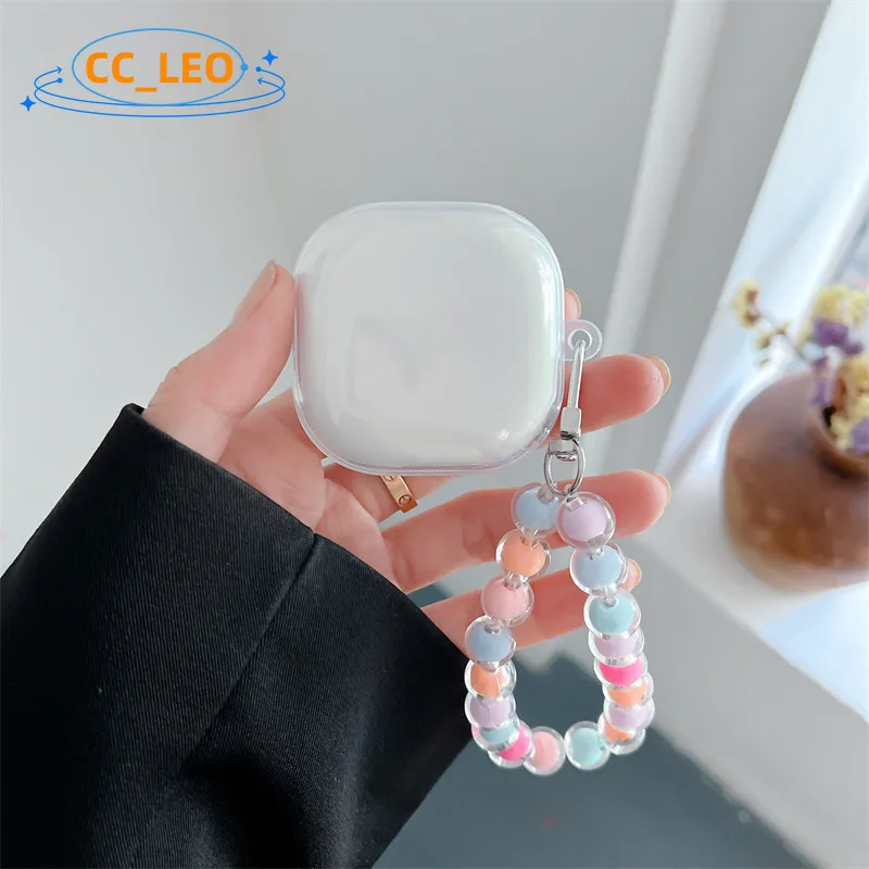 Funda transparente para Anker Soundcore R50i NC, funda suave, llavero bonito, colgante, Soundcore P30i, carcasa protectora a prueba de golpes - imagen 3