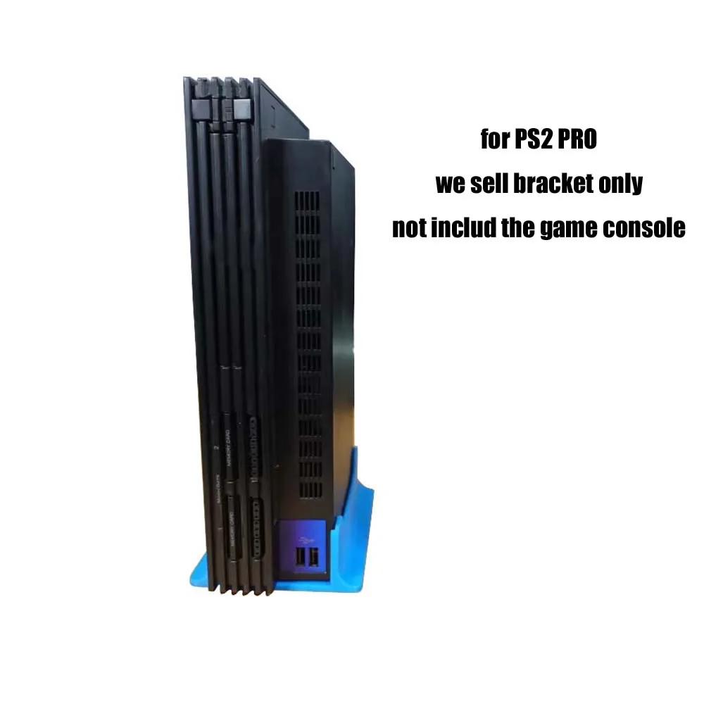 Recién llegado, soporte para consola de juegos para consola PlayStation2 slim/pro, soporte impreso en 3D solo negro. - imagen 4