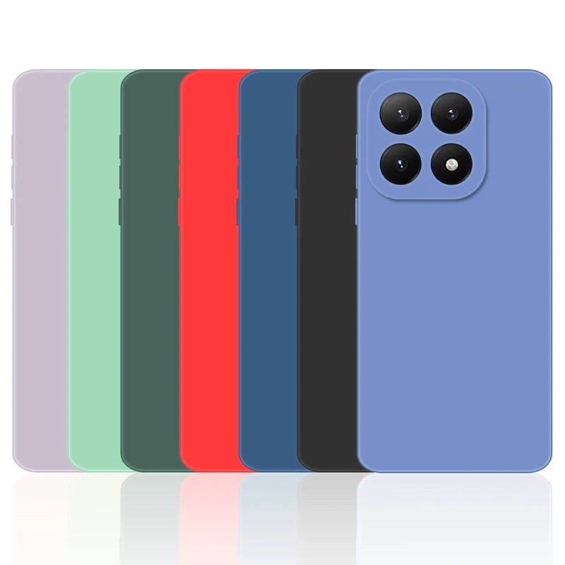 Para Xiaomi 15T Funda Xiaomi Mi 15T Funda de silicona líquida suave duradera protectora trasera fundas de teléfono para Xiaomi 15T Pro Funda - imagen 2