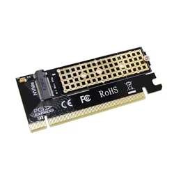 Adaptador PCIe 3.0 para SSD M.2 NVMe, ranuras x4/x8/x16