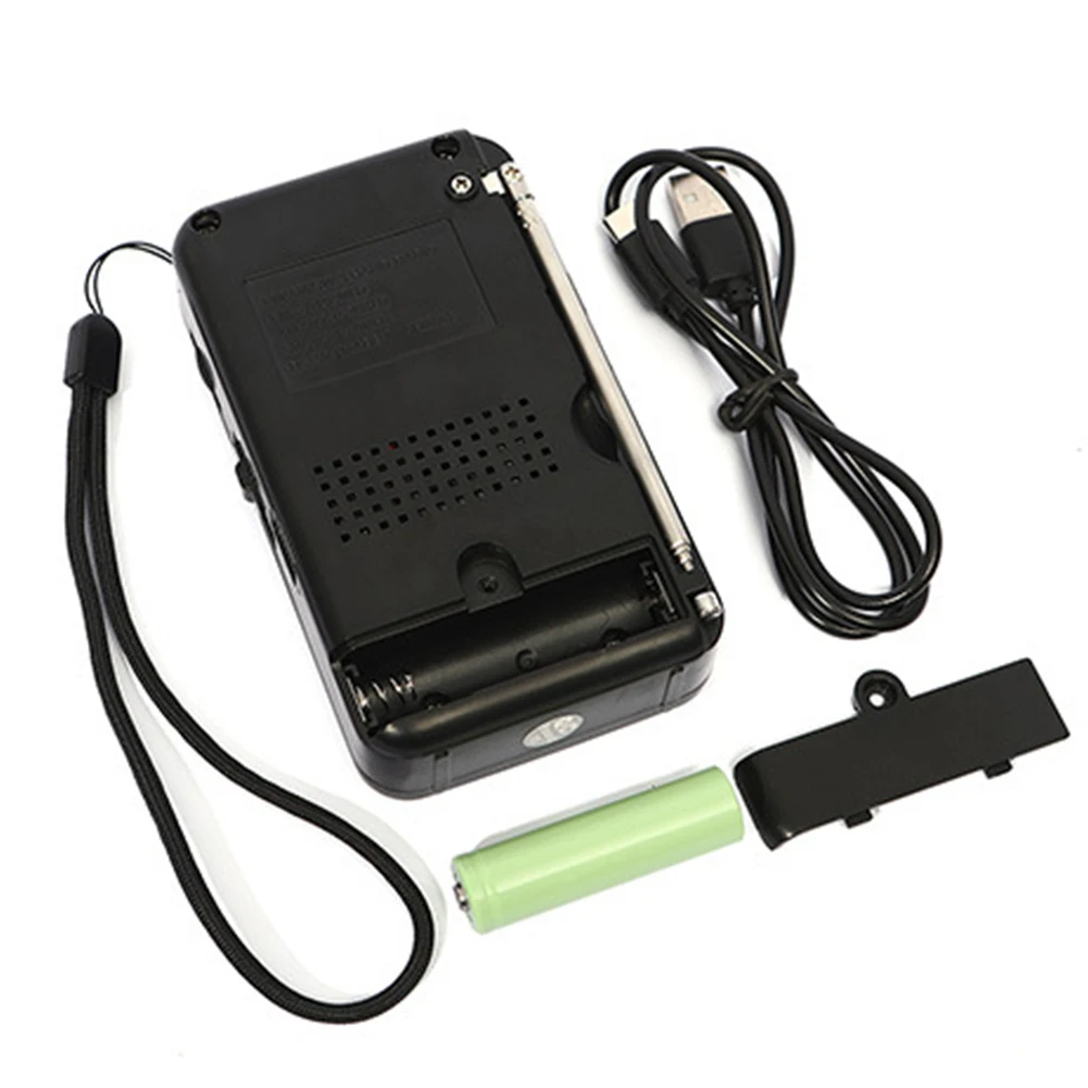 Radio meteorológica Retro portátil, Radio con puntero SW/AM/FM, Radio telescópica con batería, Mini Radio para interiores y exteriores - imagen 5