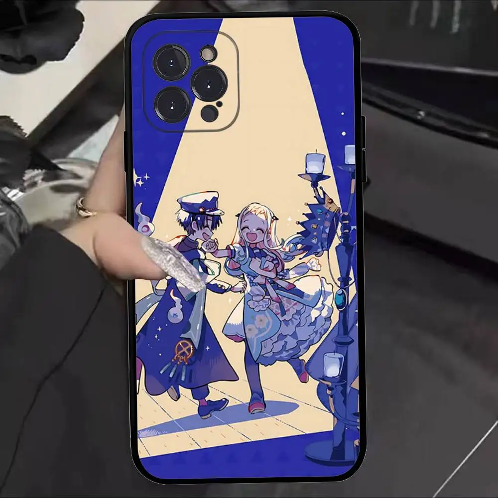 Funda de teléfono de Anime Hanako Kun con destino al baño para IPhone 17 16 15 14 11 12 13 Mini Pro XS Max Plus Funda Shell - imagen 4