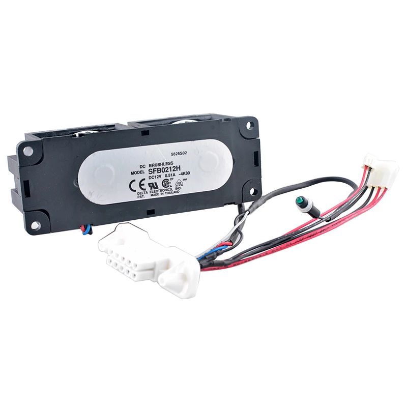 SFB0212H ventilador de turbina centrífuga ventilador de refrigeración 125x38x45mm DC12V 0.51A ventilador de refrigeración del proyector para disipación de calor electrónica - imagen 2