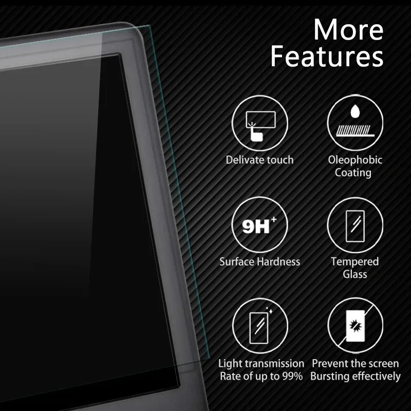 Vidrio templado para Kindle 10. a generación 2019/2022 para Kindle 6 pulgadas 10. a generación Protector de pantalla J9G29R película de cubierta HD - imagen 4