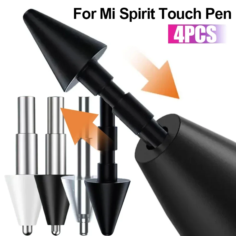 Bolígrafo Stylus inteligente de Metal, Punta reemplazable para Xiaomi Mi Spirit, lápiz táctil, escritura, dibujo, tableta, accesorios de puntas de lápiz