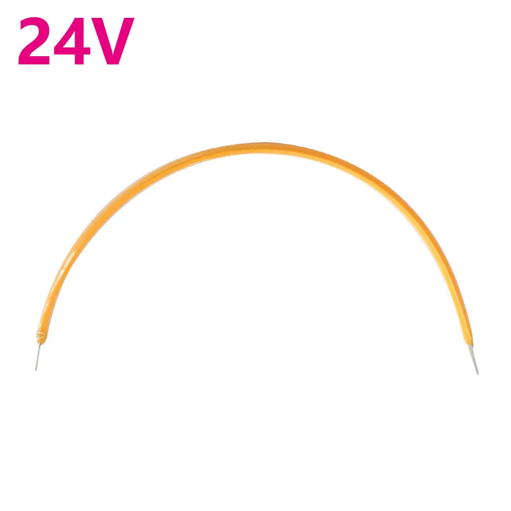 10 Uds. Accesorios de bombilla Edison Retro de 24V filamento de 3V 130mm lámpara incandescente de reparación DIY bombilla de filamento decoración del hogar rojo verde - imagen 2