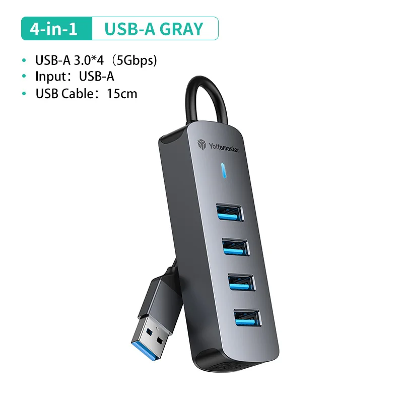 USB A 4 Port