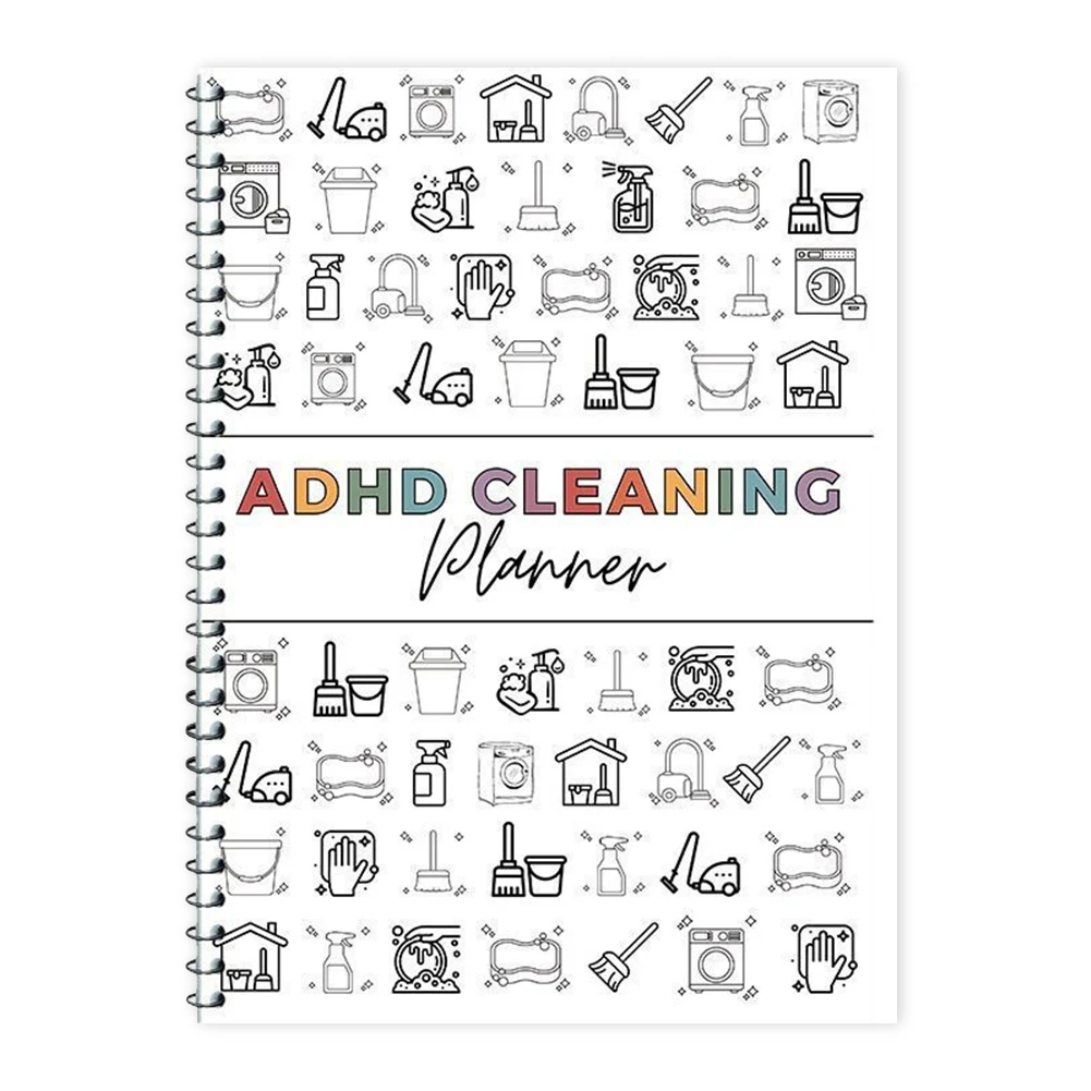 Planificador de limpieza TDAH, horario de limpieza y lista de verificación, organizador diario, semanal, mensual, planificador de limpieza del hogar - imagen 4