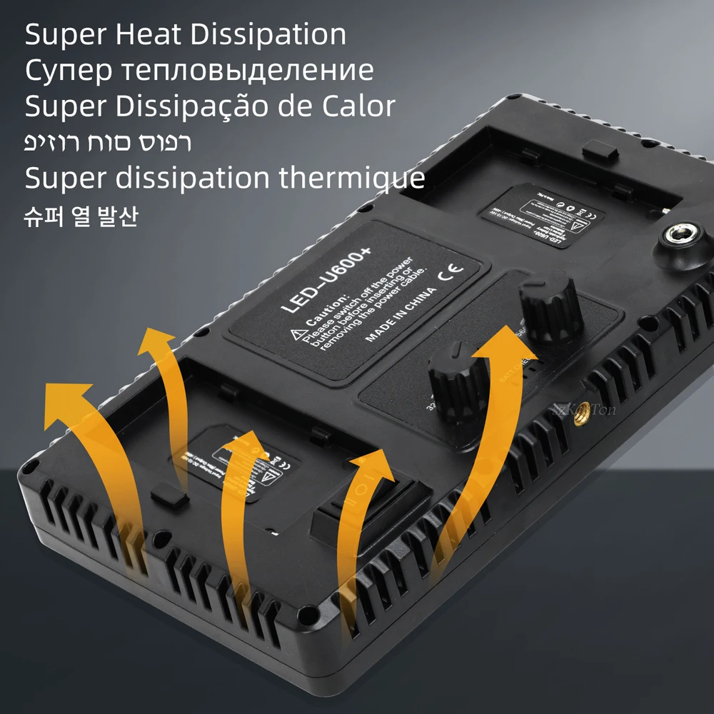 Lámpara LED de estudio fotográfico 3200-5600K, Panel de luz de relleno de vídeo, iluminación de fotografía con trípode para transmisión en vivo, Youtube, Tiktok, Volg - imagen 3