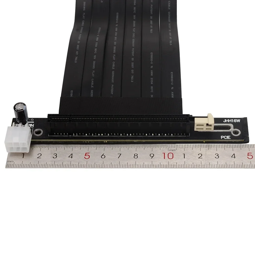 Tarjeta gráfica 3060 de alta velocidad, Cable elevador PCI Express, adaptador de puerto de expansión de Cable Flexible PCIE 3,0 X16 para tarjeta de vídeo Vertical - imagen 5