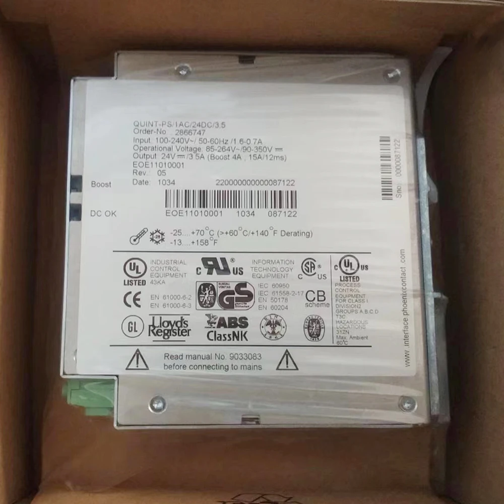 Unidad de fuente de alimentación-QUINT-PS/1AC/24DC/3.5 2866747 - imagen 2