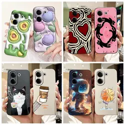 Tecno Pova 5 Pro – Funda de silicona con diseño caramelo