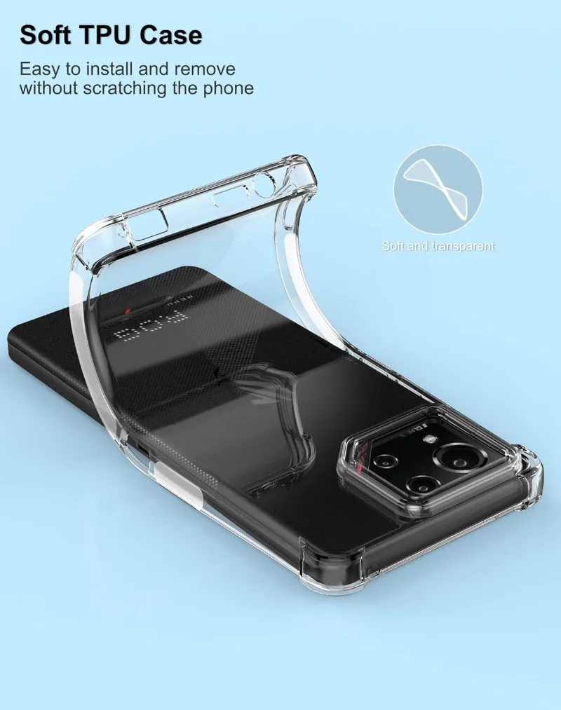 Funda para Asus ROG Phone 9 8 7 6 Pro, funda protectora de cuatro esquinas a prueba de golpes, Fundas - imagen 5