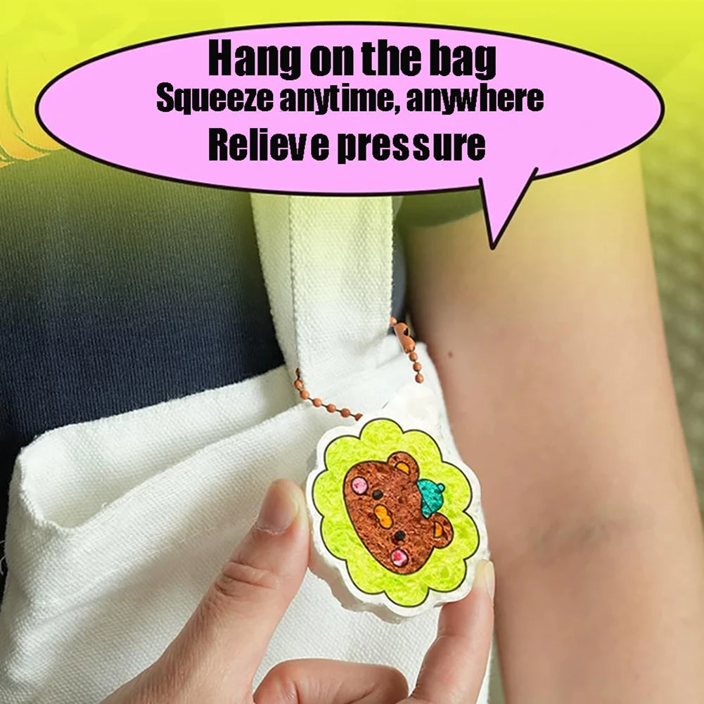 Esponja de lienzo mágica para dibujo 3D con pincel de acuarela, rotulador, papel de pintura mágica, Kit de pintura hinchada, suministros de arte DIY - imagen 2