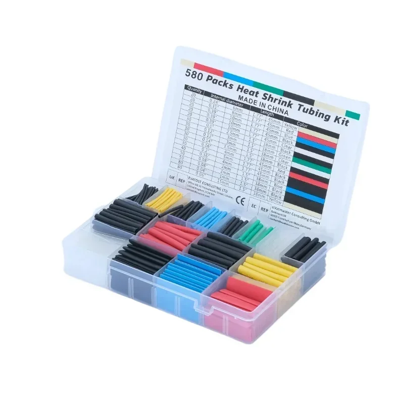 127 UDS-800 Uds. Caja de tubos termorretráctiles de Color juego de manguitos aislantes artefacto de cableado combinado - imagen 5