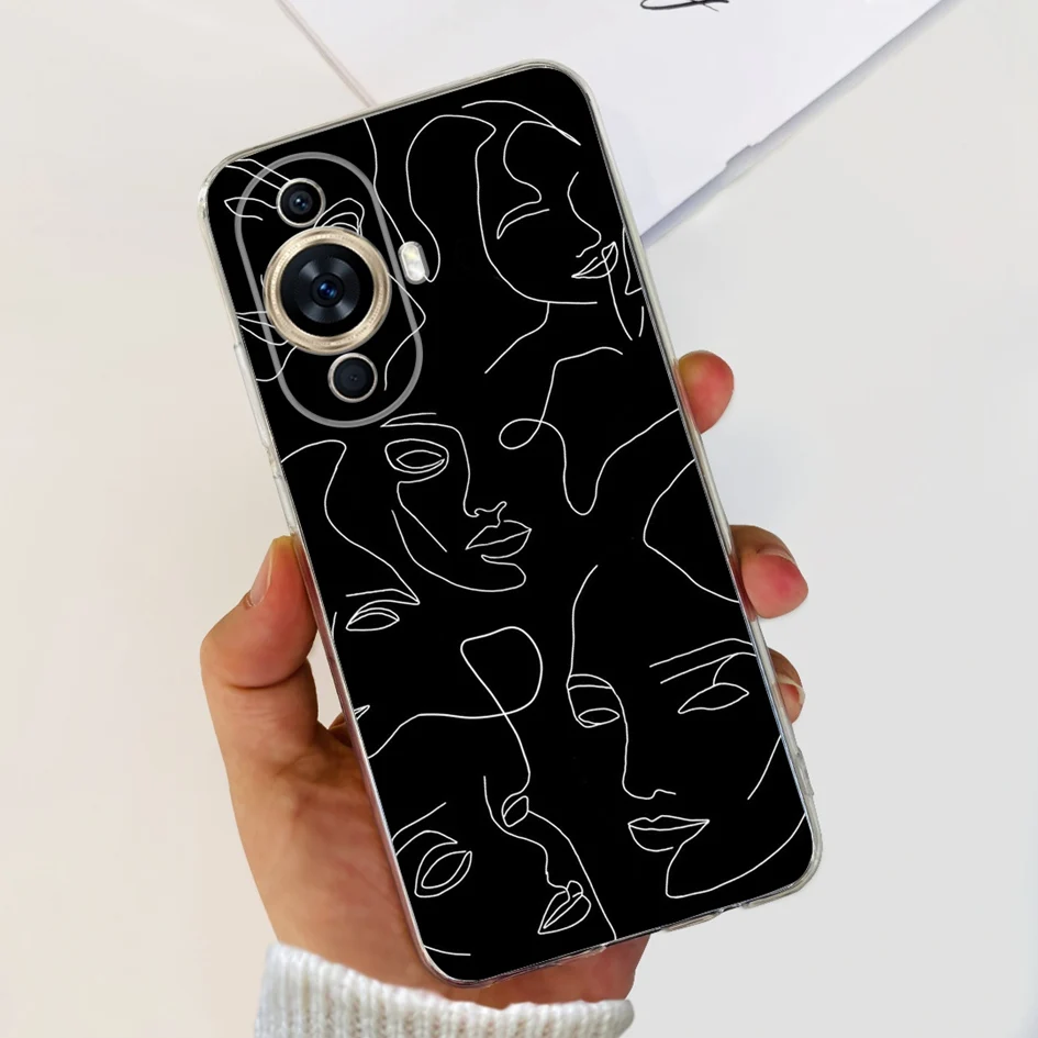 Funda trasera de silicona suave para teléfono Huawei Nova 11, carcasa transparente a la moda, Ultra GOA-AL80 Nova 11Pro, 2023 - imagen 2