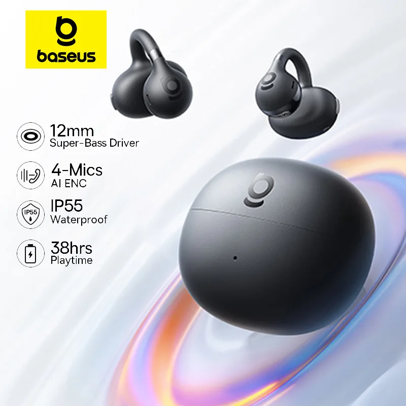 Baseus BC1 Auriculares Bluetooth Abiertos Deportivos Graves Potentes - imagen 3