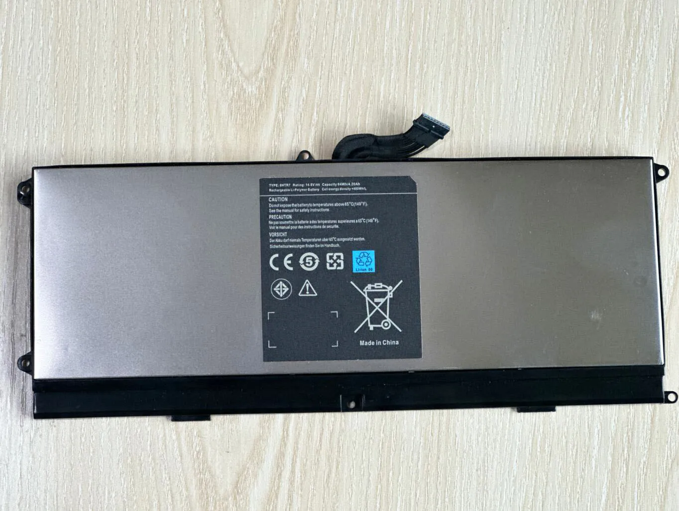 Batería de 14,8 V, 64Wh para Dell XPS, 15z, L511Z, 075WY2, 0HTR7, OHTR7, 0NMV5C, 75WY2, NMV5C - imagen 4