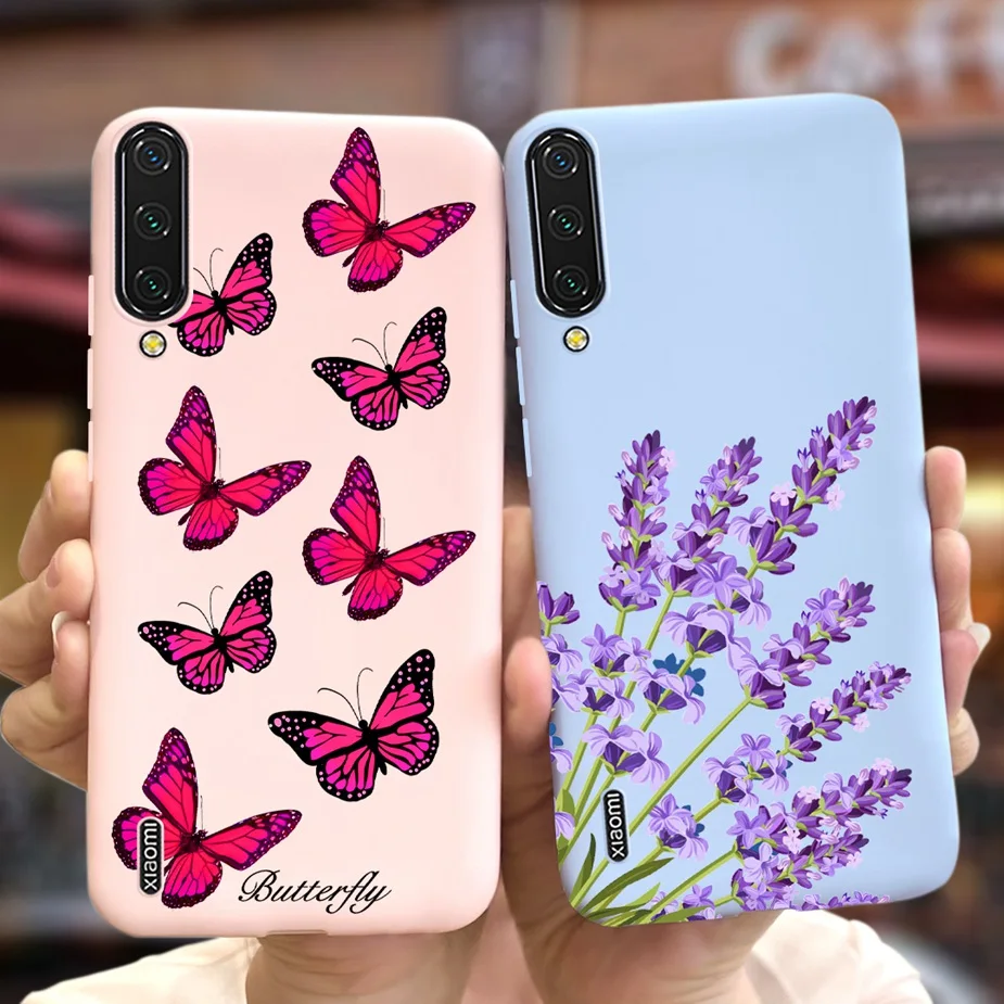 Funda de silicona suave para Xiaomi Mi 9 Lite, carcasa delgada con dibujos animados, parachoques a prueba de golpes, Mi CC9 - imagen 3
