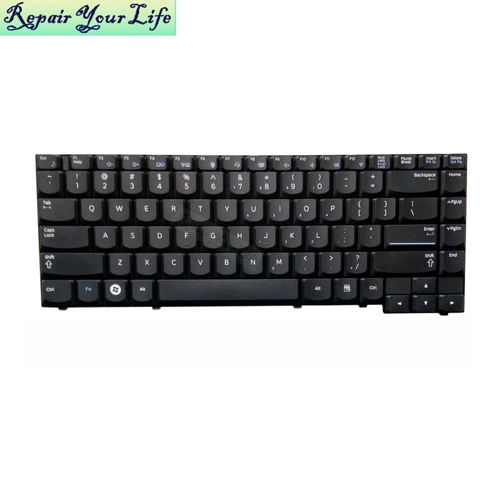 Teclados hebreos de repuesto para ordenador portátil, partes de pc con palabras HB, para SAMSUNG NP400B4, NP400B, 400B, 400B4 - imagen 5