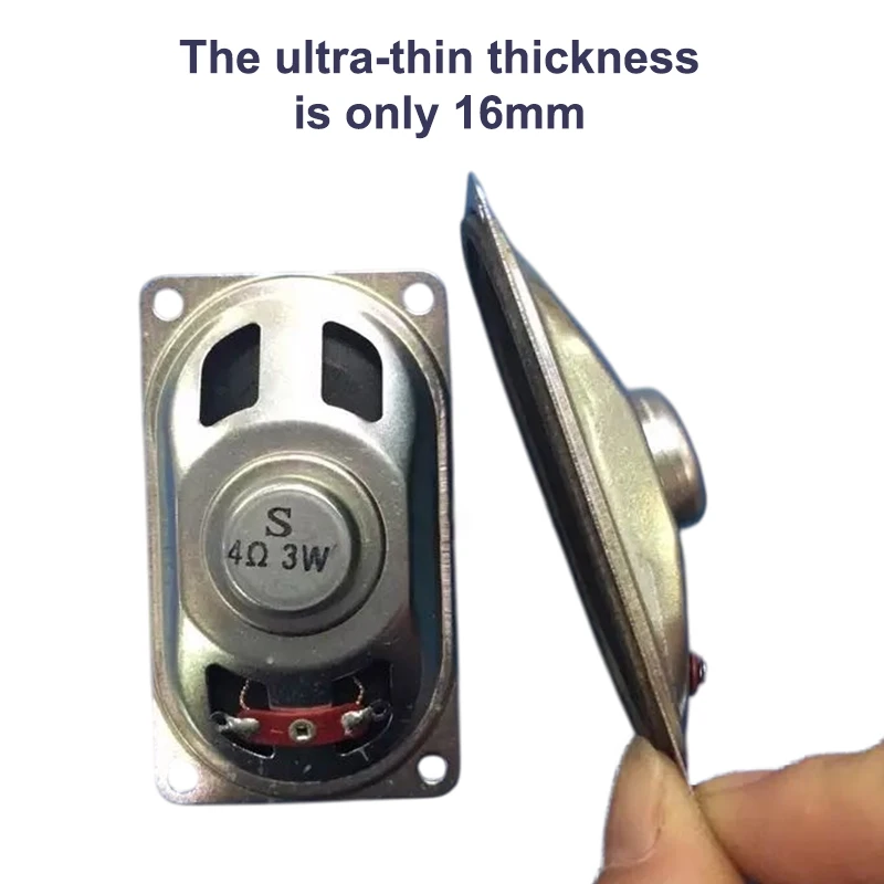 1 Uds 4070 Monitor LCD ultrafino/altavoz de TV bocina 4/8/16 Ohm 1/2/3/5 vatios 7x4cm bocina altavoz accesorios DIY - imagen 3