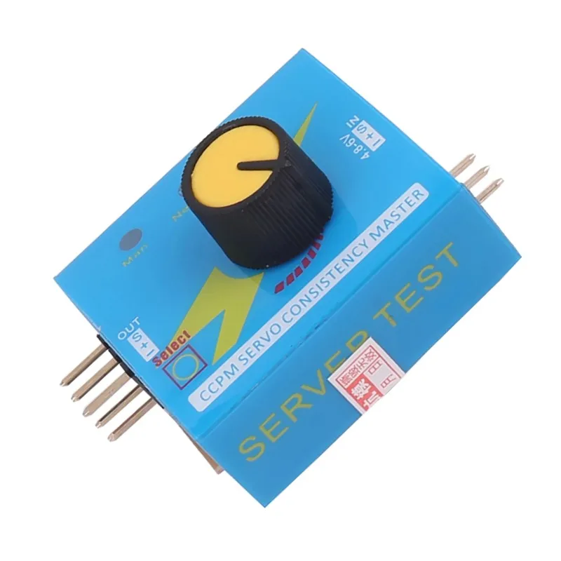 Probador de servomotor simple, motor eléctricamente ajustable, modelo de avión, probador de controlador de velocidad multifuncional - imagen 4