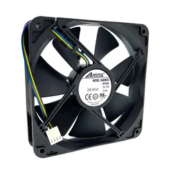 Ventilador Apistek 120mm PWM – Rodamiento Dual 2700RPM