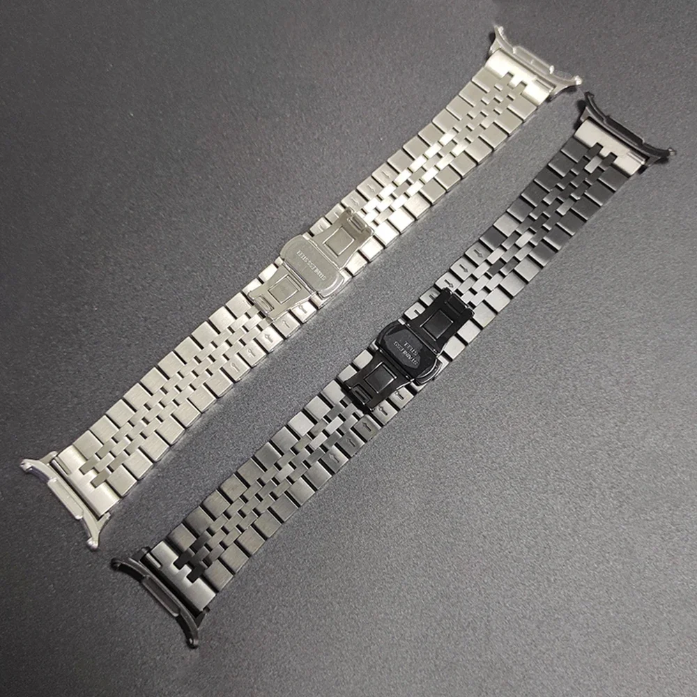 Correa de Metal de lujo para Samsung Galaxy Watch 7 Ultra 47mm pulsera sin huecos para galaxy watch ultra hombres/mujeres banda de acero inoxidable - imagen 3