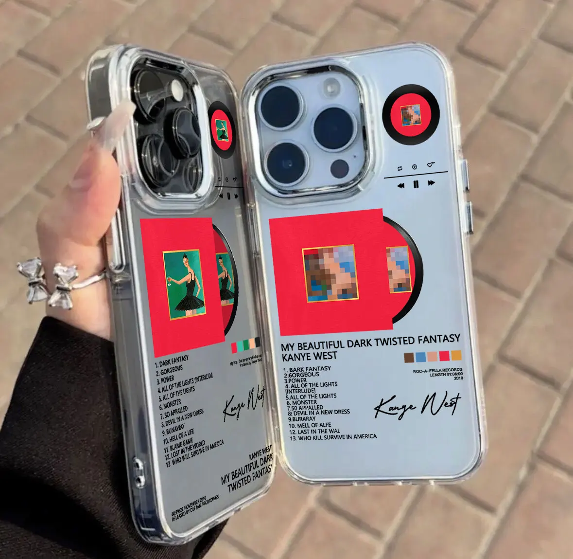 Funda de teléfono Rapero Kanye West para Xiaomi Redmi A3 A5 10C 12 13 13C 14C Note10 11 12 13 14 Pro Plus 4G 5G transparente - imagen 3