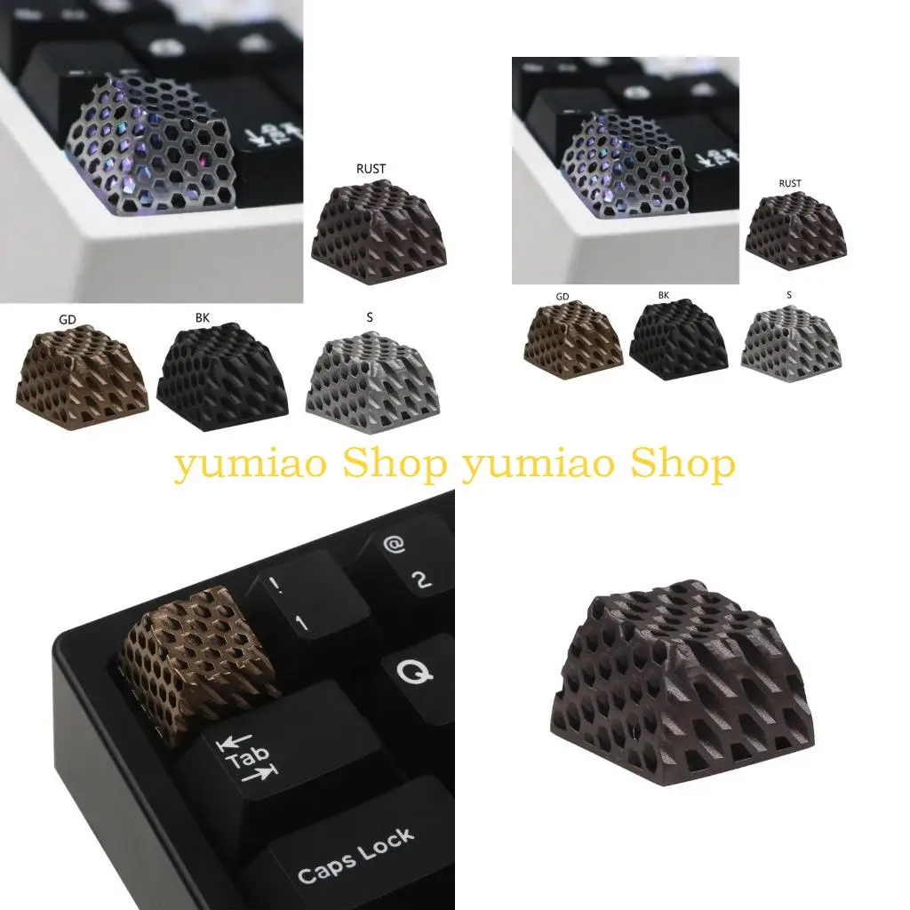 587b DIY Mecánico teclado Capas1 Teclas retroiluminación retroceso Tecla desplazamiento luz