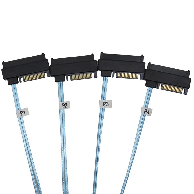 Mini Cable SAS interno de 36 Pines, SFF-8087 SFF-8482 a 4, con conector de alimentación de 15 Pines, controlador Raid, Host a disco duro Target SATA - imagen 5