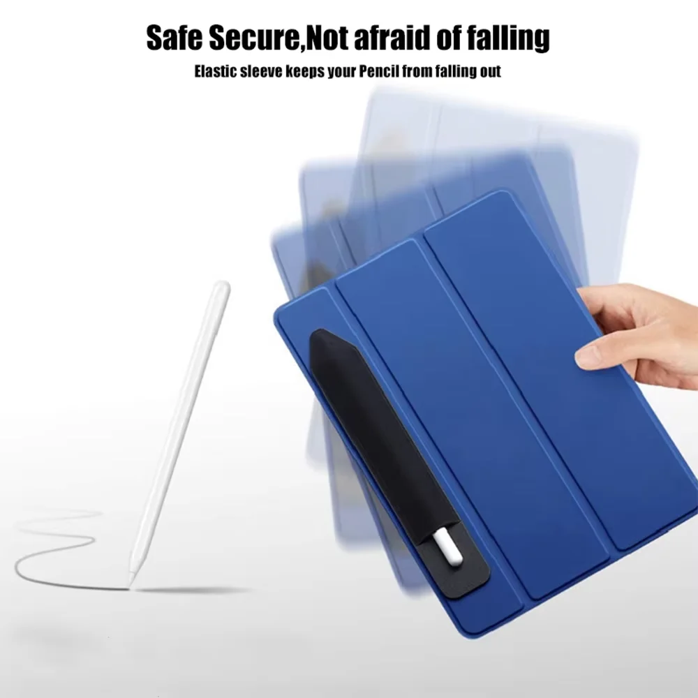 Estuches de lápices para Apple Pencil 2 1, soporte para iPad, funda adhesiva para lápiz, tableta, bolígrafo táctil, bolsas, funda, soporte - imagen 5