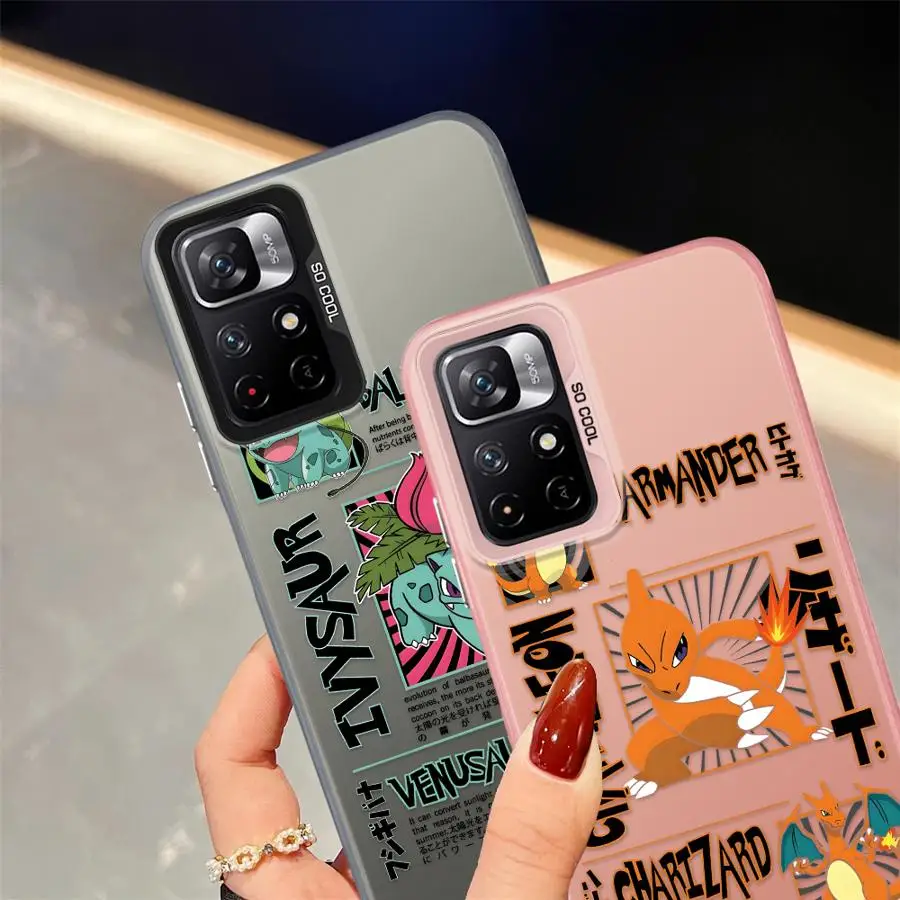 Funda para Xiaomi Mi 12T Pro 11 Lite 13T Funda trasera para teléfono Poke-monS Pika-chuS - imagen 5