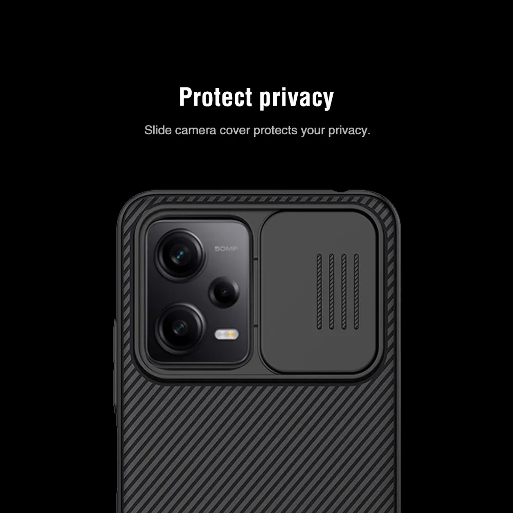 Para Xiaomi Redmi Note 12 Pro Plus / 12 Pro 5G / 12 Pro 4G funda Nillkin lente de protección de cámara 360 cubierta trasera Camshield - imagen 4