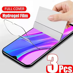 Película de hidrogel de 3 uds para Googee S200 V V40 Max Pro Protector de pantalla para Googee Blade 10 Pro Ultra Max