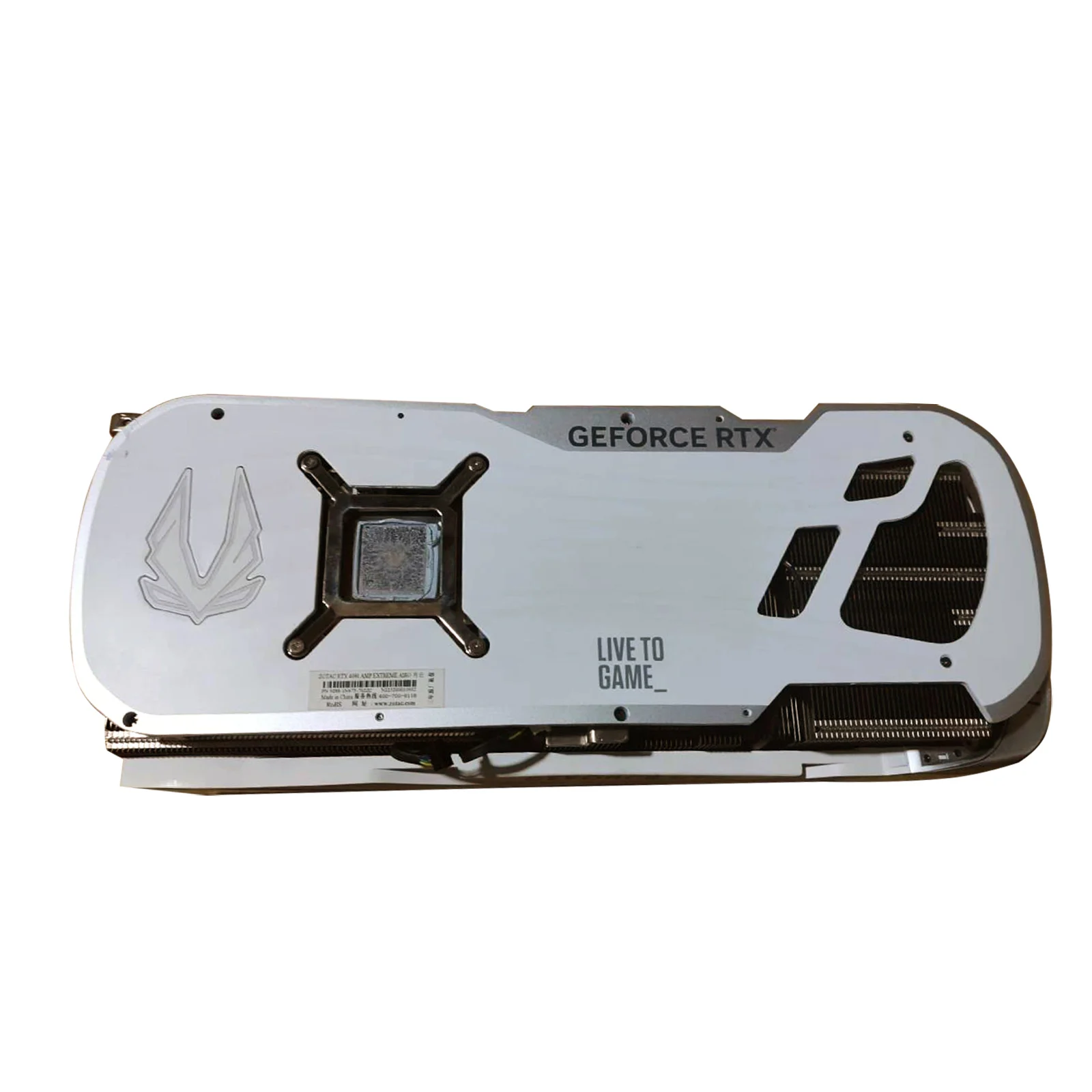 Disipador térmico de tarjeta de vídeo RTX4090 original para ZOTAC GeForce RTX 4090 amextreme AlRO, tarjeta gráfica de repuesto, disipador de calor - imagen 4