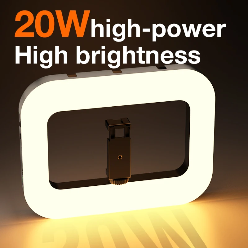 Anillo LED con Bluetooth para Selfie y Vídeo – Recargable Portátil - imagen 3