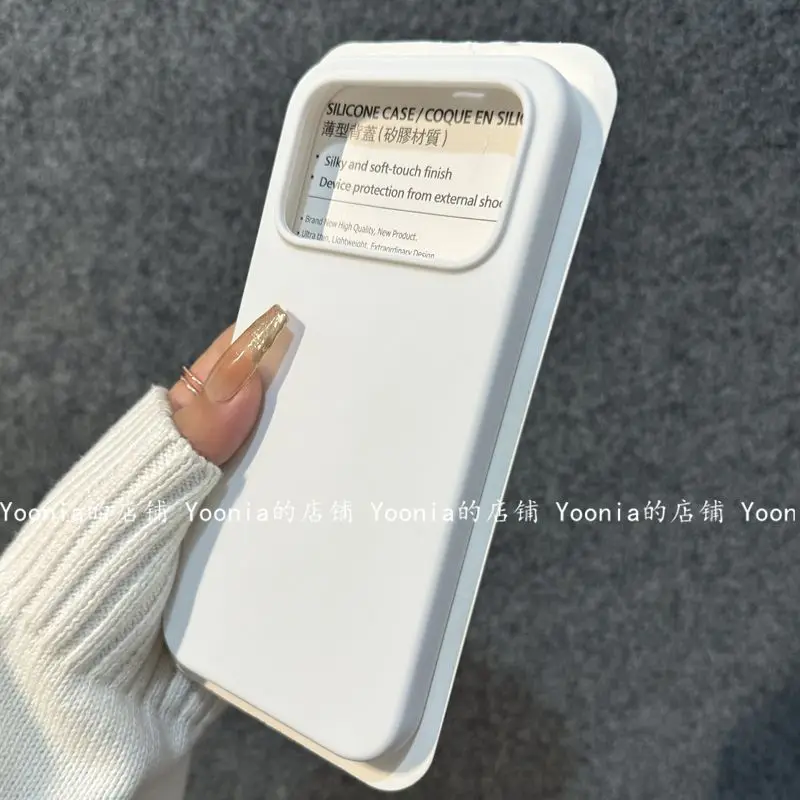 Para POCO F8 Pro funda lujosa de goma de silicona líquida diseñada funda para POCO F8 parachoques ultra a prueba de caídas y a impactos