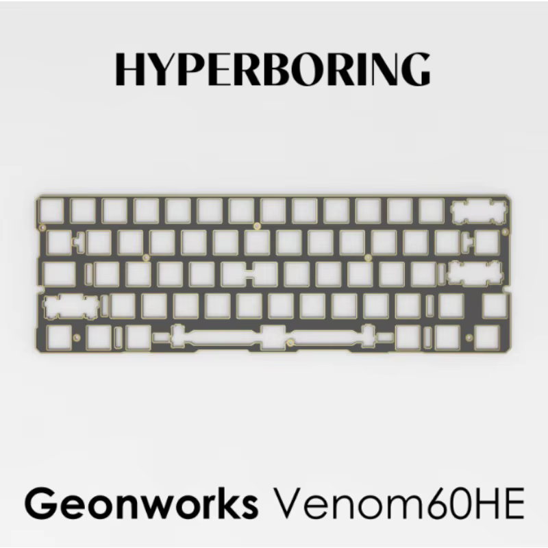 Geonworks Venom 60 HE teclado PCB interruptor magnético personalizado DIY accesorios de teclado mecánico Compatible con GH60 Tofu60 Holy60 - imagen 4
