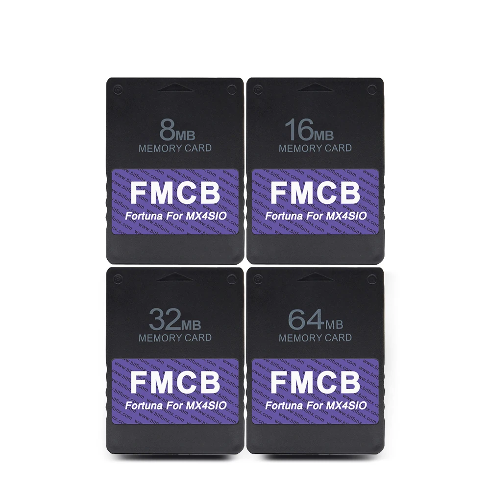 Adaptador de tarjeta SD MX4SIO SIO2SD para Playstation 2 PS2 + tarjeta Fortuna FMCB para consolas PS2 Slim + tarjeta de juego - imagen 4