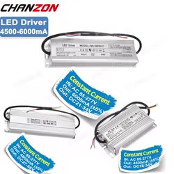 160w 200w 320w corriente constante impermeable Ip67 Controlador Led 4500ma 6000ma 4800ma fuente de alimentación de alta potencia transformador Led de luz