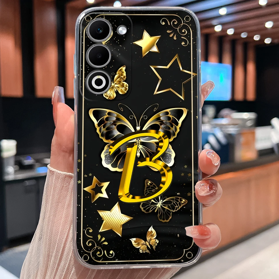 Para Oppo A5 Pro A5X 4G 5G 2025 Funda de teléfono amor corazón letras suave TPU silicona transparente parachoques para Oppo A 5 Funda ligera - imagen 5