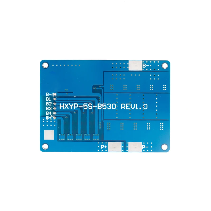 BMS-batería de litio de iones de litio 5S 30A, protección de cargador 18650, placa PCB, 18V, 21V, circuito de protección de celda para Motor de taladro, celda Lipo - imagen 4