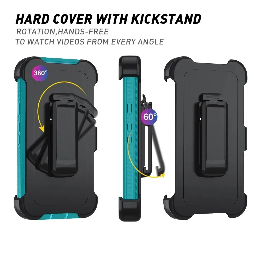 Funda de teléfono con caja resistente Ott Armor para Google Pixel 10 9 Pro XL 8Pro 9A 8A, funda protectora anticaída resistente con Clip - imagen 4