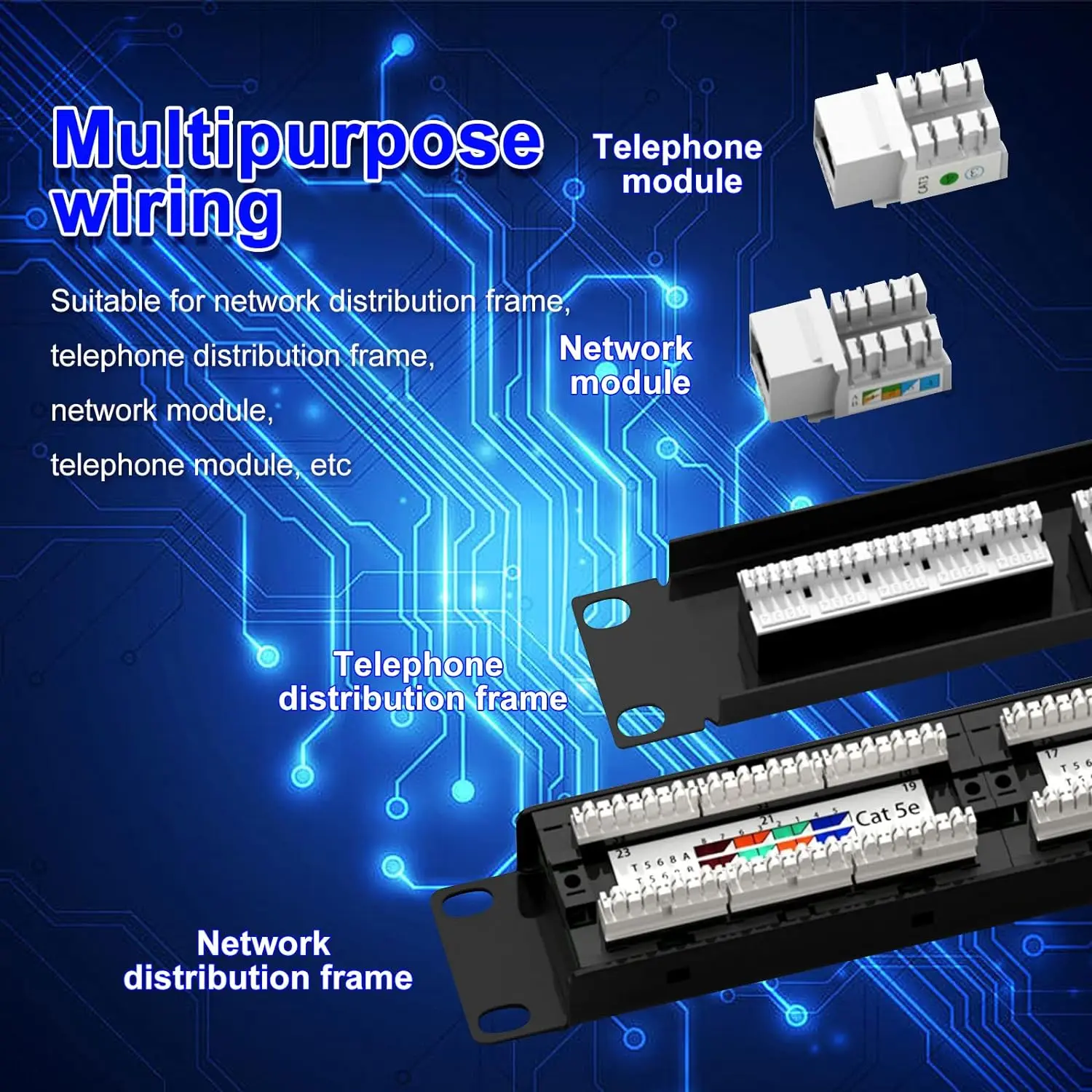 ZoeRax-Herramienta de perforación de impacto, herramientas cortadoras de cables de red 110/88 para cables de asiento en Terminal - imagen 5