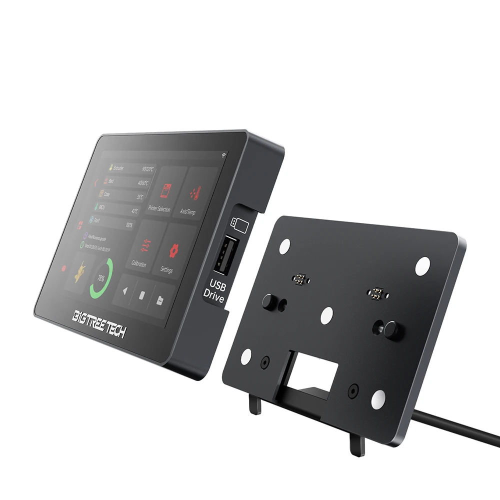 BIGTREETECH-pantalla táctil K-TOUCH de 5 pulgadas, Wifi, para Voron 2,4 Ender 3, Control de impresora múltiple, pantalla inalámbrica Klipper - imagen 4