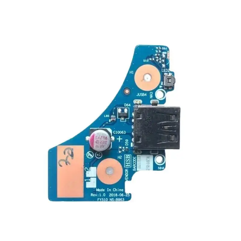 Nuevo para Lenovo Ideapad Y7000P 1060 placa USB IO con Cable NS-B963 5C50S93037 - imagen 2