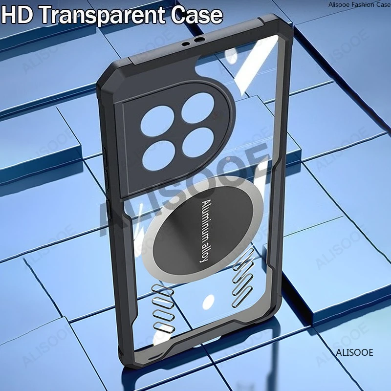 Funda transparente para Oneplus 13 13R 13T, Funda transparente con protección contra la disipación de calor para teléfono Oneplus ACE 5 Pro - imagen 2